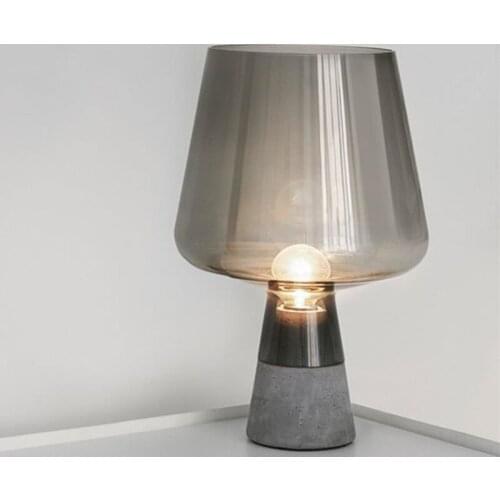 Post Modern Cement Desk Lamp Originality Study Bedroom Bedside Personality High Archives Office Hallway Decoration Desk Lamp