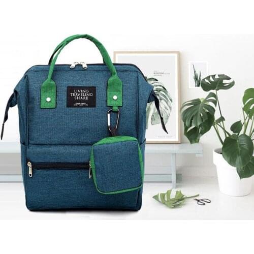 Mummy Diaper Bag Maternal Shoulder Bag Large Capacity Travel Backpack Waterproof Baby Diaper Care Bag Bottle Insulation Bag