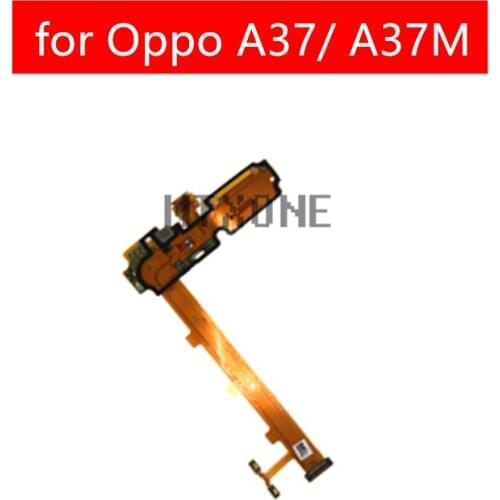 For oppo A37/ A37M USB Charger Connector Flex Cable Microphone USB Charging Dock PCB Board Flex Cable Repair Parts
