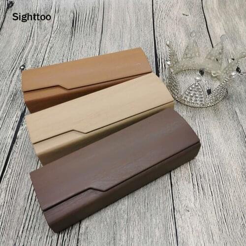 Sighttoo Glasses Box Sunglasses High End Fashion Eyewear Case Len Coated Handmade Storage Suitable For Reading Glasses Men Women