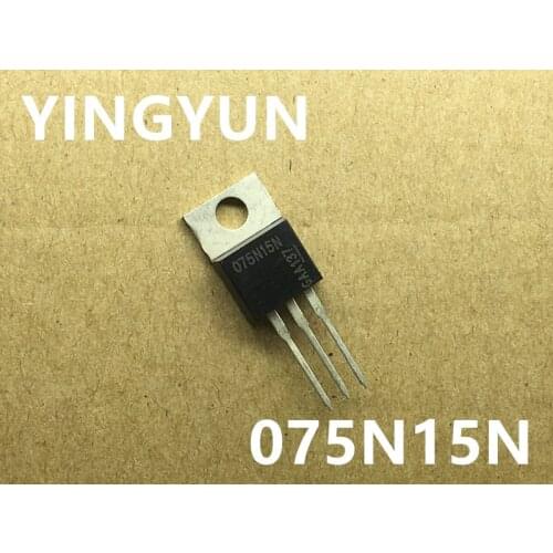 10pcs/lot 075N15N IPP075N15N3G TO-220 100A 150V MOSFET