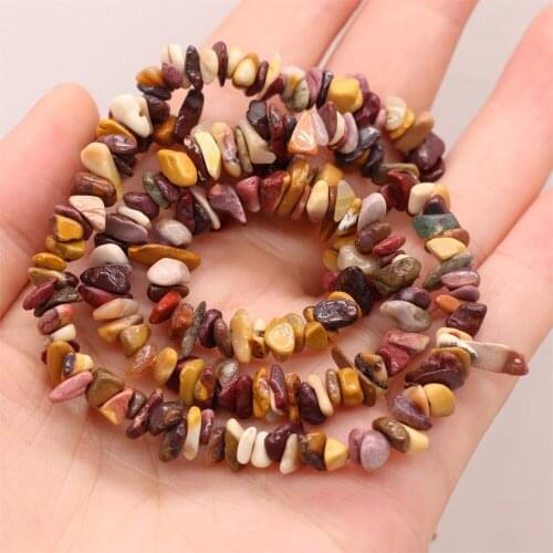 Natural Stone Beads: Fashion Egg Yolk Stone Chip Irregular Temperament Beads For Jewelry Making DIY Necklace Bracelet 3x5-4x6mm