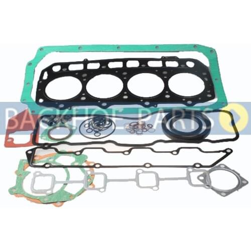 Engine Full Gasket Kit for Yanmar 4TNE94 Komatsu D20A D20PL D20PLL D20Q D21A D21P D21PL D21Q D20S D21S WA65 WA75 WA65PT