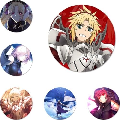 Fate Grand Order Anime Badge Brooch Pin Accessories For Clothes Backpack Decoration gift