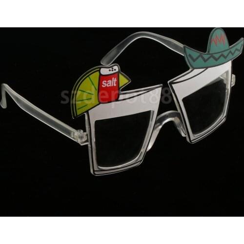 Hawaiian Sunglasses Party Glasses Cocktail Party Fancy Dress Accessories