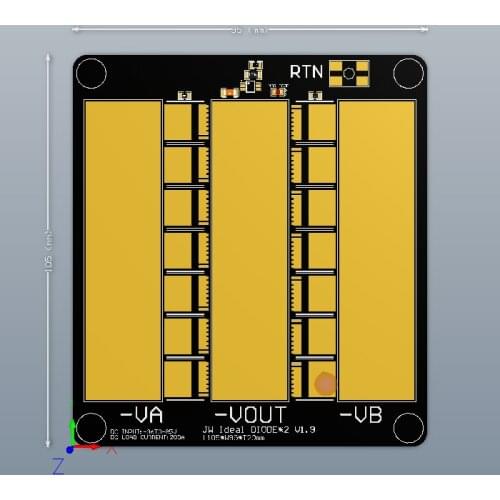 Ideal Diode 0.21 MOH-85V-250A Base Station Redundant Power Battery Switching Module