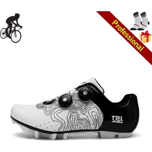 Professional Cycling Shoes Men Women Zapatillas Ciclismo Outdoor Sports Mountain Bike Sneakers SPD Non-slip Riding Bicyle Shoes
