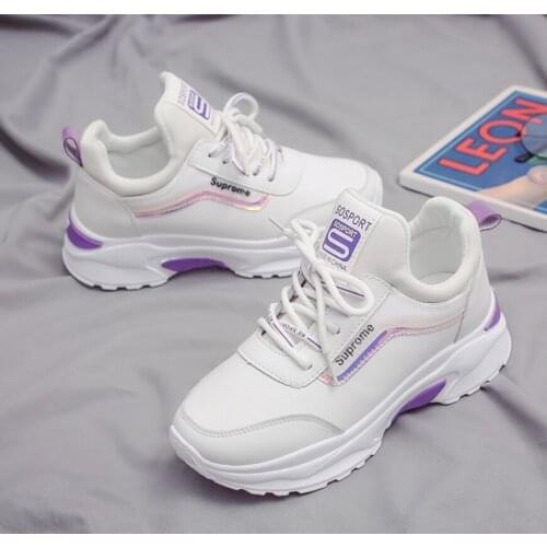 Hot Sale Woman High Platform Sneakers Spring Female Shoes Fashion Sneakers Breathable Zapatos Casual Shoes