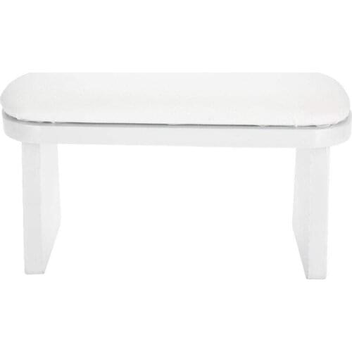 Manicure Hand Pillow Nail Arm Rest Cushion Manicure Table Mat Arm Wrist Hand Rest Salon Cushion White