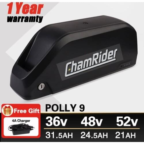 Original 48V 20AH Battery 52V ebike Battery Polly DP-9 Downtube 40A BMS 350W 500W 750W 1000W 1500W 18650 Cell BBS02 BBS03 BBSHD