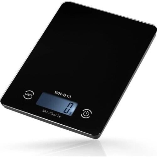 5KG/1G Accurate Touch Screen Kitchen Scale LCD Backlight Digital Kitchen Food Scale G/LB/OZ for Baking Cooking Tare Function