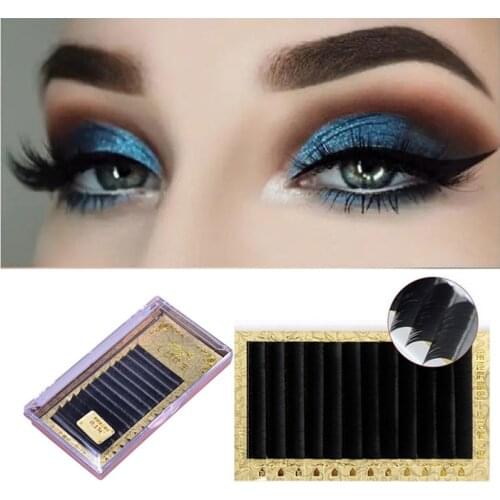 0.15mm Mink Flase Eyelash Single Silk Protein Simulation Natural Thick Flase Eyelash Implantation Eye Lash Cosmetic Makeup TSLM1