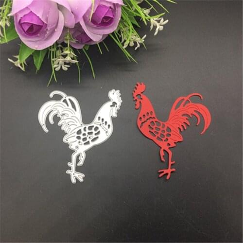 Cock Easter Card maker Metal Die cutting Dies For DIY Scrapbooking Photo Album Decorative Embossing Fold