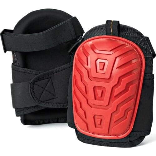 Heavy Duty Knee Pads for Work with Comfortable Gel Cushion Adjustable Straps and EVA Foam Padding for, Gardning, Cleaning