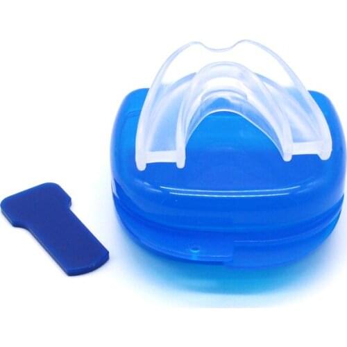 Mouthguard Device Stop Teeth Grinding Anti Snoring Bruxism With Case Box Keep Good Sleep Aid Eliminates Snoring Health Care