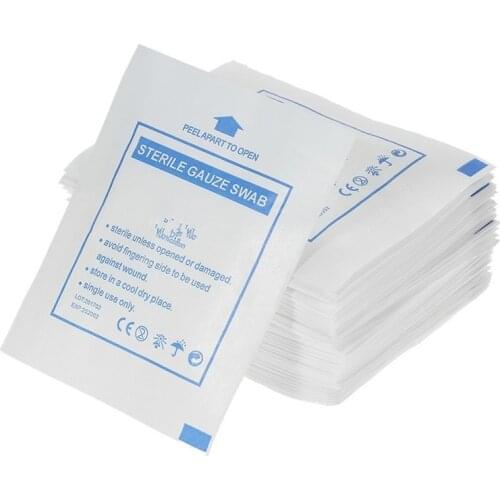5*5cm 8 Layers First Aid High-quality Individually Wrapped Gauze