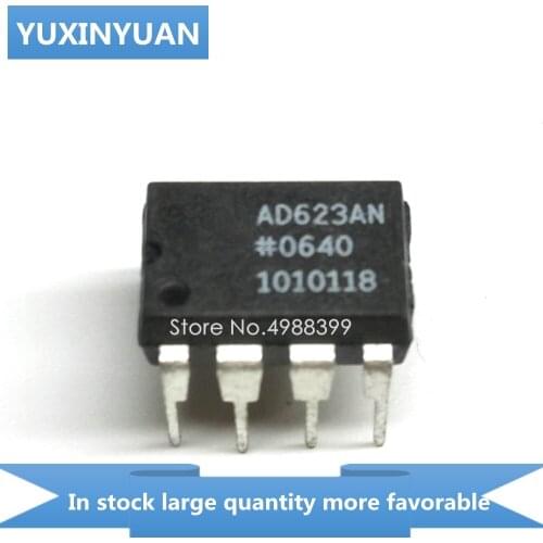 YUXINYUAN 1PCS AD623AN AD 623AN AD623A DIP8 in stock in stock