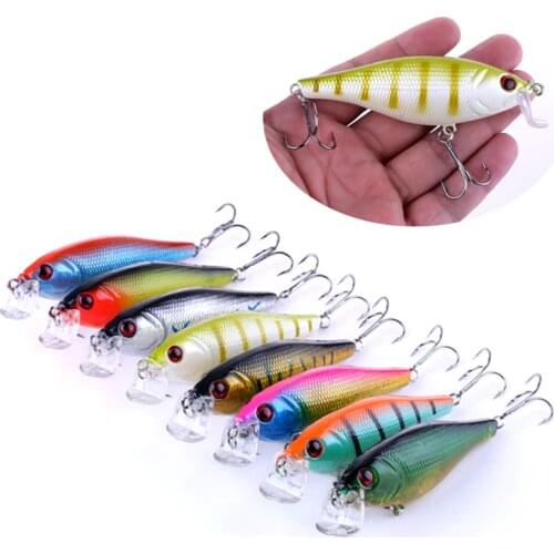 8Pcs Big Wobbler Diving Fishing Lures 9.5cm 14.6g Crankbait Bass Hard Bait Catfish Carp Trout Perch Artificial Fishing Tackle