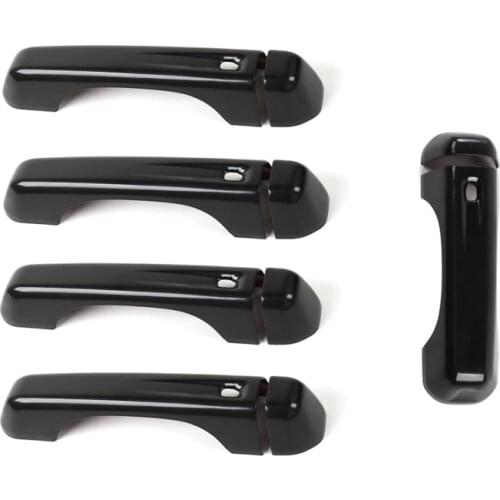 Car Exterior Door Handle Grab Decoration Car Styling Moldings For Jeep Wrangler JL 2018+ 4 Doors Car Accessories