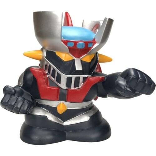 Anime Mazinger Z:Infinty Q-version Anime Figure 24cm Piggy Bank Robot Model Action Toy Figures Childrens Gifts Anime Figure