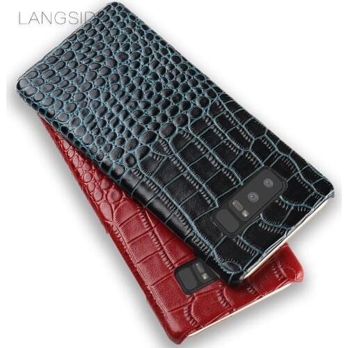 Cases phone case crocodile pattern on the back cover phone case For Samsung Galaxy note8 shell all handmade custom processing
