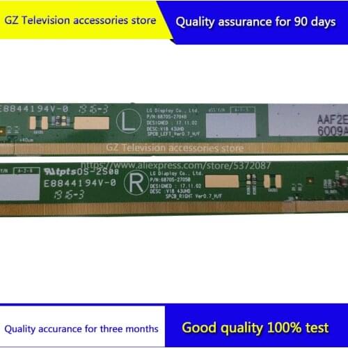 Good quality for V18 43UHD SPCB_LEFT_Ver0.7 6870S-2704B 6870S-2705B