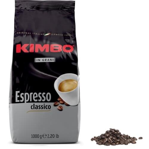 Kimbo coffee beans whole-Express Classic-medium roast (bag 1 kg)