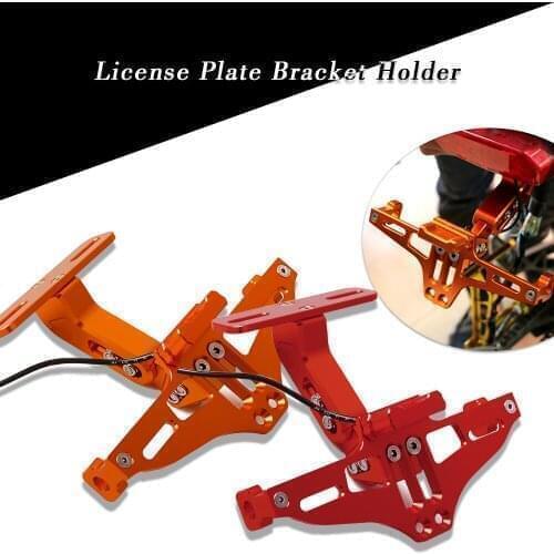 Motorcycle License Plate Bracket Holder For Honda CBR600RR CBR954RR CB1000R CB1000 RNERSPORTCAFE CBR1000RR FIREBLADE SP Parts