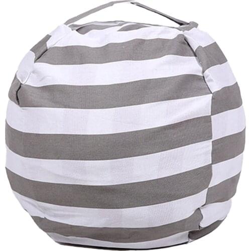 Stuffed Toy Storage Bag Animal Toy Organizing with Smooth Zipper for Kids Toddler