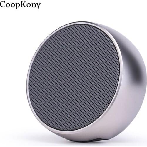 New Metal Bluetooth Speaker Wireless Stereo Mini Portable MP3 Player Pocket Audio Handsfree Bluetooth receiver for xiaomi iphone