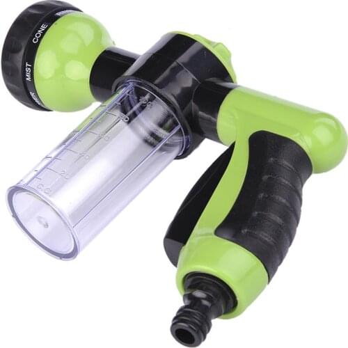 8-in-1 Car Wash Garden Hose Foam Gun Car Cleaning Snow Foam Lance Car Water Soap Foam Sprayer High-pressure Tap Foam Gun