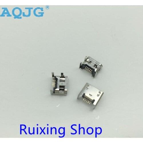 M84 Micro USB connector 5pin seat Jack Micro usb Four legs 5P Inserting plate seat Mini usb connector