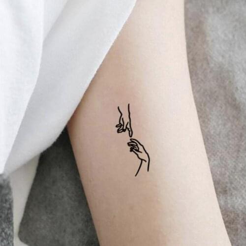 Temporary Tattoo Waterproof Refreshing Paper Arm Leg Tattoo Stickers for Outdoor