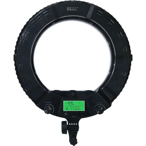 Yidoblo AX-480EII 5500K Warm & Cold Bio-color Camera Photo/Studio/Phone/Video 18'' 240 LED Ring Light LED Lamp Makeup Ring lamp