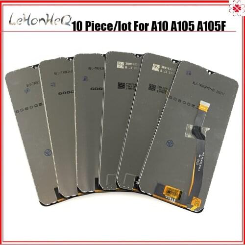 10 PCS 10 Lot Display For Samsung Galaxy A10 A105 A105/DS A105F LCD Display Touch Screen Digitizer Assembly For Samsung A10 LCD