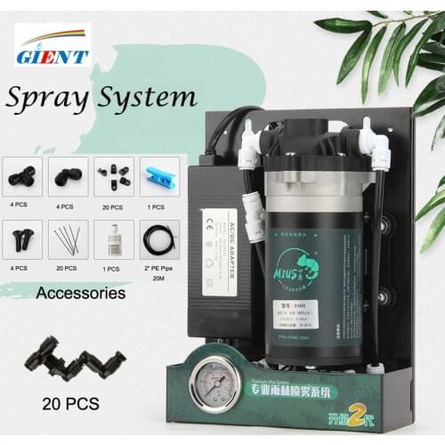 Ecological Rainforest Reptile Fogger Pet Tank Terrarium Mist Sprinkler Spray Atomizer Humidifier Misting System