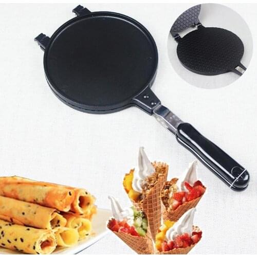 Crunchy Baking Dishes & Pans Egg Roll Machine Omelet Mold Ice Cream Cone Maker Bakeware Baking Tool moule gateau forma de bolo