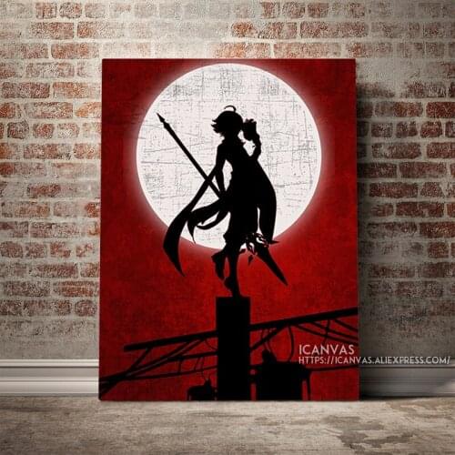 Genshin Impact xiao Art design Decoration Prints Home Decor Canvas Living Kids Room Bedroom Painting Wall Art Studio Poster