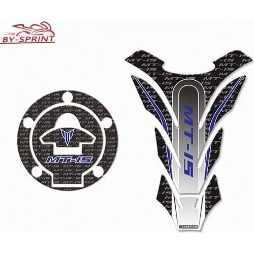 New Sale MT-15 3D Gel Fuel Tank Cover Sticker Motorcycle Decorative Decal Sticker Fuel Tank Protection Kit For Yamaha MT15 mt15