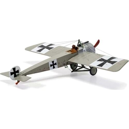 New 1/48 German Air Force World War I Fokker E Monoplane Fighter Aircraft Model Military Collectible Toy, Fokker Eindecker