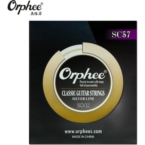 Orphee SC57 028-045 Classical Guitar Strings nylon silver jacketed wire Vacuum Packaging guitar parts