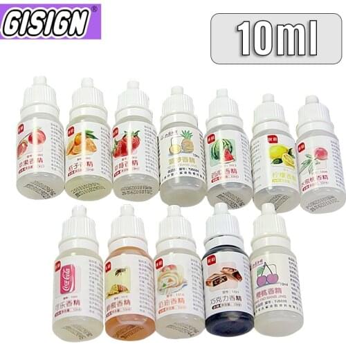 10ml Additive Flavor for Slime Liquid Flavor Glue Slime Charms Fruit Aroma Polymer Clay Flavors Accessories Charms Toys Gift