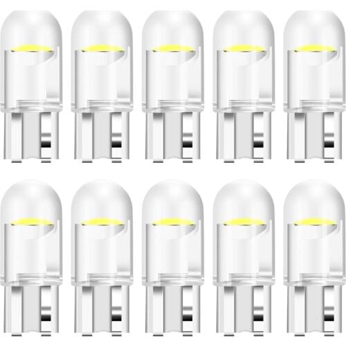 T10 W5W WY5W 12V COB LED Bulb Car Lights Signal Lamp for peugeot 206 207 307 308 407 508 for Mitsubishi asx lancer outlander