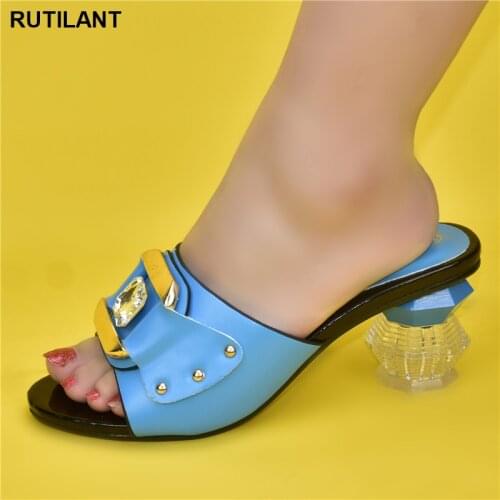 New Arrival High Heels Sexy Ladies Ladies Dress Shoes Shoe for Wedding Women Italian Women Party Pumps Decorated with Rhinestone