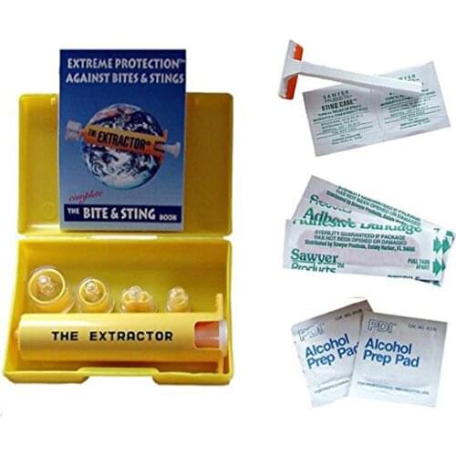 Vacuum Venom Extractor Outdoor First Aid Kit Snake Poison Bee Venom Blood Extractor Pump Survival Rescue Emergency Safety Tool