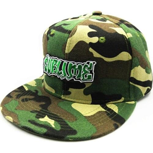 Green Letter Embroidery Cotton Baseball Cap Hip-hop Cap Adjustable Snapback Hats for Men and Women 40