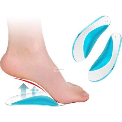 1 pair Orthotic Insole Child Flatfoot Corrector Arch Pain Support Gel Cushion Insert Flat Foot Pads