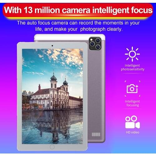 10-Inch Ten Core 6+128gb Wifi Tablet Pc Ips Screen Dual Card 4g Call Hd Large Screen Gps Android 8.0 Smart Learning Machine