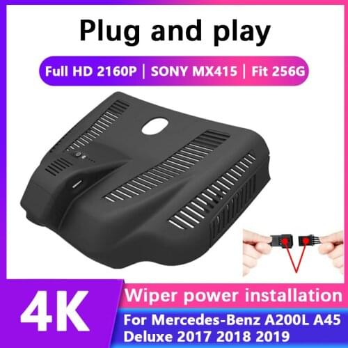 Car Driving Recorder Easy to install For Mercedes-Benz A200L A45 Deluxe 2017 2018 2019 Car DVR Wifi Video Recorder Dash Camera