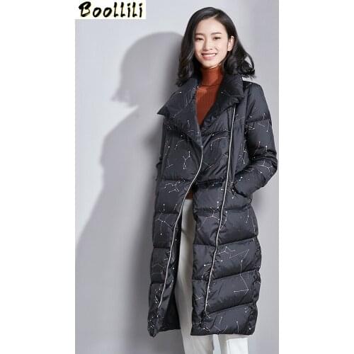 Boollili 90% White Duck Down Jacket Women Clothes 2020 Winter Coat Women Korean Puffer Jacket Women Warm Parka